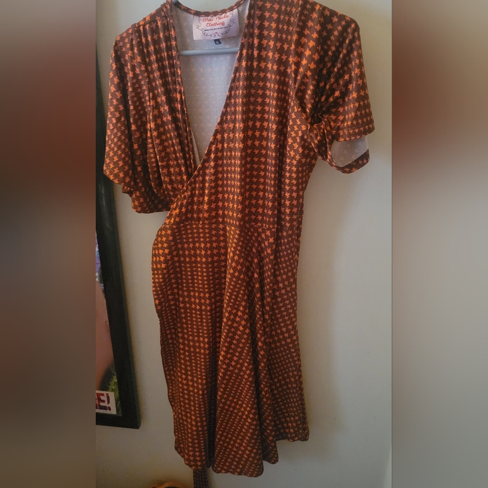 Wax Poetic Clothing wrap dress